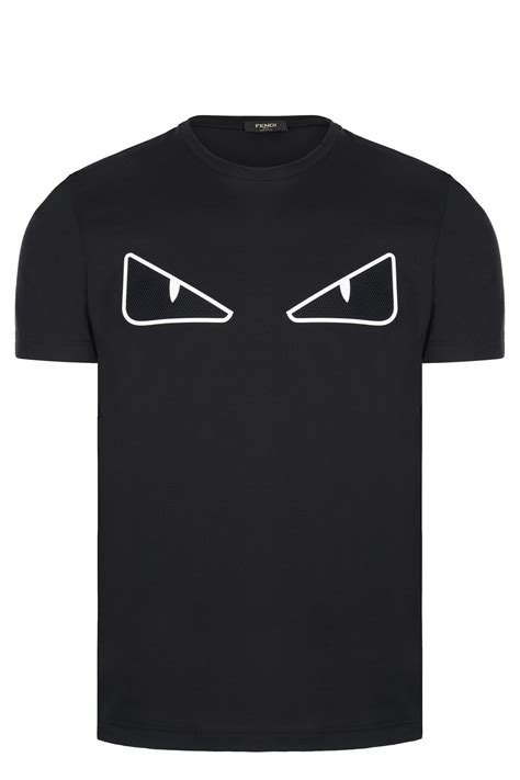 fendi bug eyes t shirt|fendi cat eye shirt.